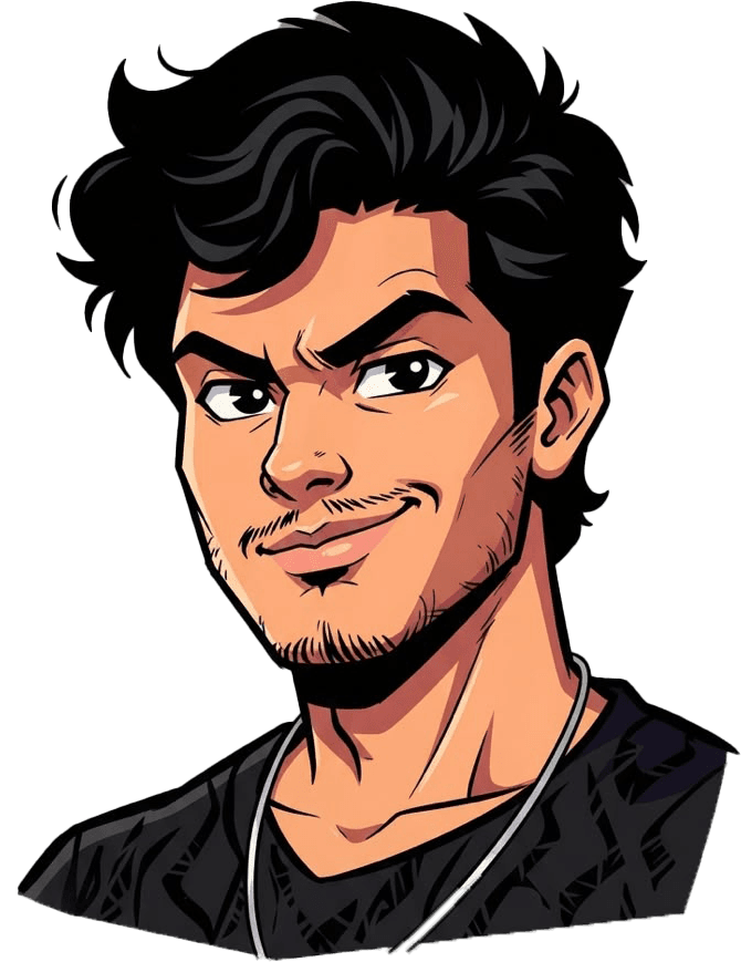 Sandesh Anvekar Cartoon Hero